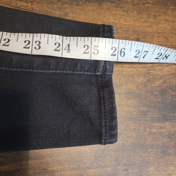 American Eagle Jeans 8 S Super Hi Rise Jegging 360 Next Level Stretch Black - Picture 10 of 12